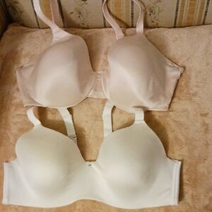 Bali Women's Intimates Seamless Bra Set - Pink and White